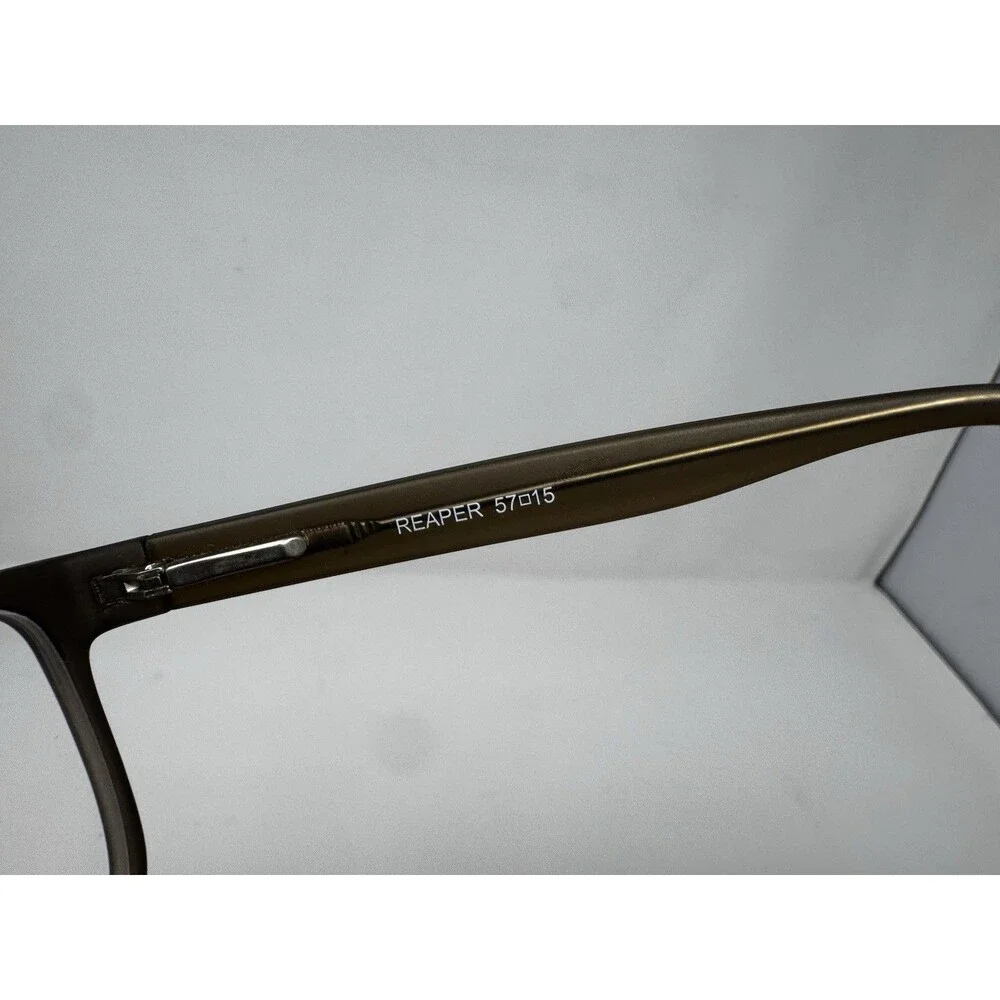 Randolph Reaper Brown Eyeglass Frames 57-15-140 Japan Authentic